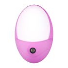 Luz nocturna infantil rosa de plástico, Ather, 1W, 6500K LED