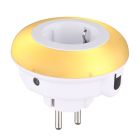 Luz nocturna infantil blanca de plástico, Ather, 1W, RGBW LED