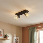 Foco de techo gris industrial, Emado