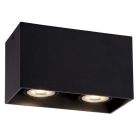 Aplique de techo moderno negro, Raina