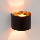 Aplique up down moderno negro, Xio