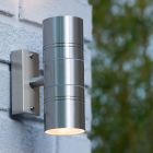 Aplique up down moderno cromado, Arne, IP44