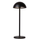 Lámpara de mesa exterior retro negra, Joy, 1,5W, 3000K LED, IP54, con regulador táctil