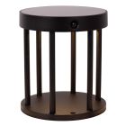 Lámpara de mesa solar moderna negra, Jackson, 2W, 2700K LED, IP54