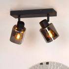 Foco de techo antiguo gris, Alion