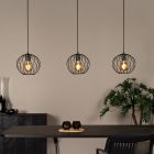 Lámpara colgante antigua negra, Danza