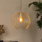 Lámpara colgante antigua latón, Danza