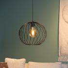 Lámpara colgante antigua negra, Danza