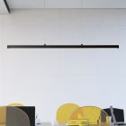 Lámpara colgante moderna negra, Sigma, 30W, 2700K LED