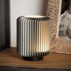 Lámpara de mesa moderna gris, Turbin, 5W, 3000K LED, con interruptor