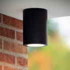 Aplique de techo moderno negro, Volantis, IP54