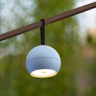 Aplique de pared recargable moderno blanco, Lunex, 2W, 3000K LED, IP54, con interruptor