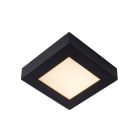 Plafón de techo moderno negro, Brice, 15W, 3000K LED, IP44