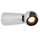 Lámpara exterior moderna cromada, Ipsos, 5W, 2700K LED, IP54