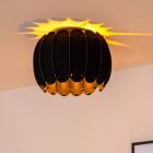 Plafón de techo moderno negro, Spencer