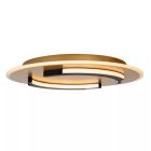 Plafón de techo moderno dorado, Andreas, 30W, 2700K LED