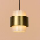 Lámpara colgante antigua latón, Firmin