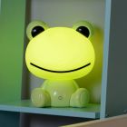 Lámpara de mesa infantil verde, Dodo Frog, 3W, 4000K LED