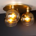 Plafón de techo retro dorado, Marius