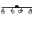 Foco de pared antiguo gris, Bjorn