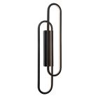 Aplique moderno negro, Thelma, 33W, dim to warm LED