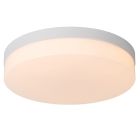 Lámpara de techo baño de plástico blanca, Biskit, 24W, 2700K LED, IP44