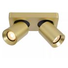 Foco de techo moderno dorado, Nigel