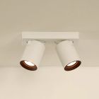 Foco de techo moderno blanco, Nigel