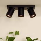 Foco de techo moderno negro, Nigel