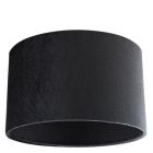 30 cm pantalla lámpara terciopelo antracita, Emilius