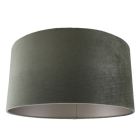 50 cm pantalla lámpara terciopelo verde, Emilius