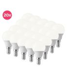 20 pack bulbo de la lampara lasco e14 LED blanco calido 5,5w