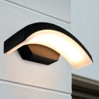 Lámpara exterior negro moderno, Annemay, 6W, 3000K LED, IP54