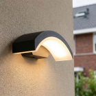 Lámpara exterior negro moderno, Annemay, 6W, 3000K LED, IP54
