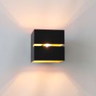 Aplique up down moderno negro, Zita