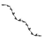 Cable de distribución negro de 1 m, con 10 salidas