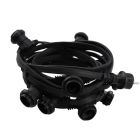 60m guirnalda exterior, 120 casquillos