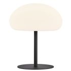 Lámpara de mesa exterior moderna blanca, Sponge, 6,8W, 2700K LED, IP65, regulable en 3 pasos