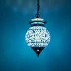 Lámpara colgante azul oriental, Nisrin
