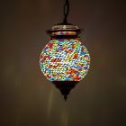 Lámpara colgante multicolor oriental, Nisrin