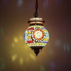 Lámpara colgante multicolor oriental, Nisrin