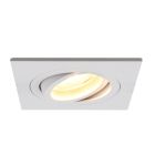 Foco empotrable blanco de aluminio, Scott