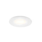 Foco empotrable mini de aluminio blanco, Philomena, 1,5W, 2700K LED, IP44