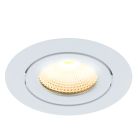Foco empotrable de aluminio blanco, Wimke, 5W, 2700K LED, IP44