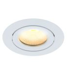 Foco empotrable de aluminio blanco, Wimke, 5W, 3000K LED, IP44