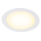 Downlight de aluminio blanco, Umbriel, 6W, 3000K LED, IP44