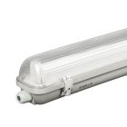 Luminaria tubo LED 60 cm impermeable - Dura - para 1 tubo LED - Philips Core - IP65