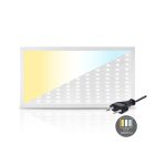 Panel LED 60x120 - 50W - interruptor blanco - UGR<19 - retroiluminado