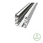 Carril trifásico, 1 metro, blanco, Pro