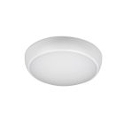Iluminación de la galería blanca de plástico, Niamh, 12W, ajustable entre luz blanco cálido y frío LED, IP54